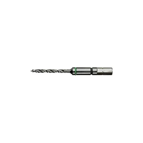 Centrotec High Speed Steel Brad Point Drill Bit - Size:8 mm